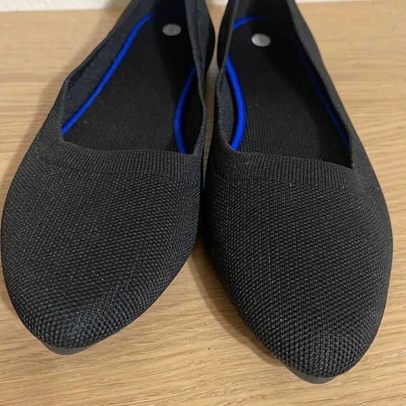 Mesh knitted Black Flat shoes size 11 - Picture 4 of 16